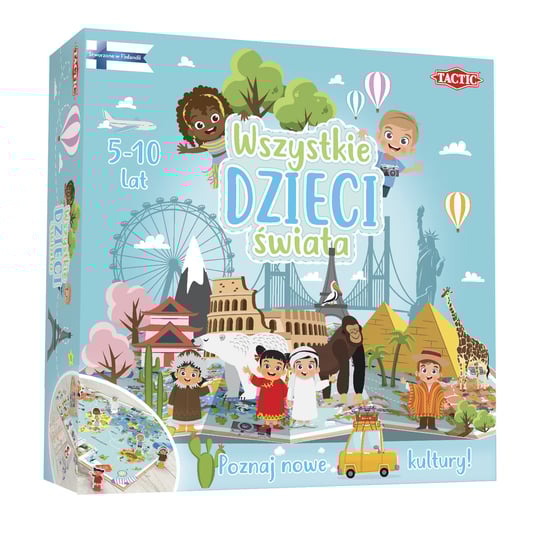 Wszystkie Dzieci Świata, gra planszowa, Tactic Games Tactic