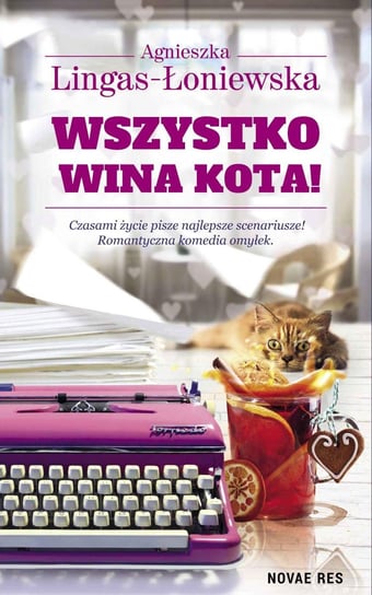 Wszystko wina kota! - ebook mobi Lingas-Łoniewska Agnieszka