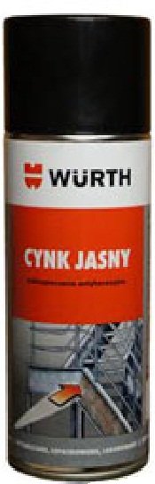 Wurth Cynk Jasny Ocynk Spray 400Ml Wurth