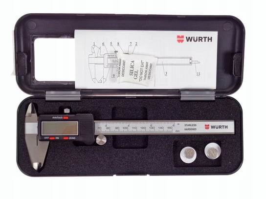 Wurth Suwmiarka Elektroniczna 150 Mm Etui Plastik Wurth