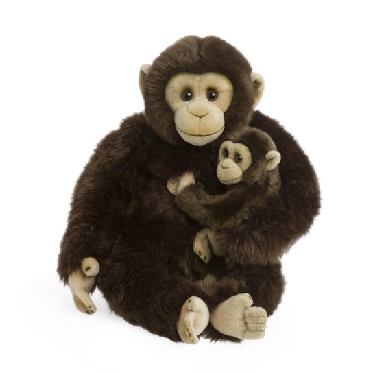 WWF, maskotka Szympans mama z dzieckiem WWF