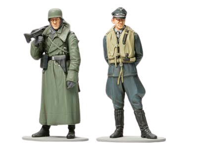 Wwii German Machine Gunner And Luftwaffe Ace Pilot 1:35 Tamiya 89641 Tamiya