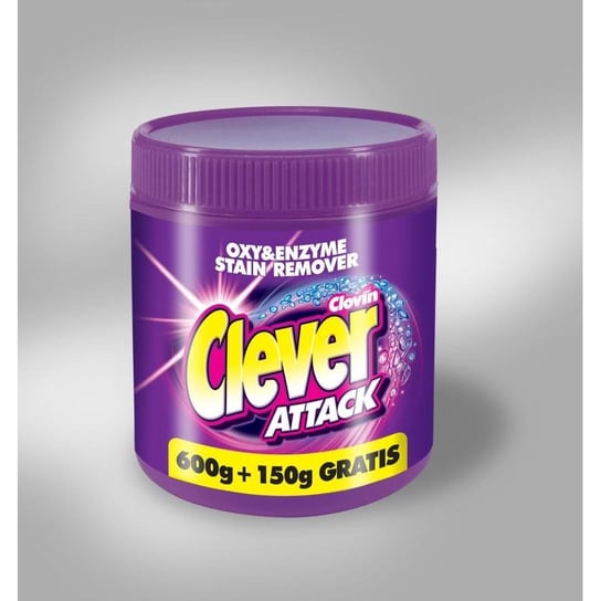 Wybielacz tlenowy CLOVIN Attack, 750 g Clovin
