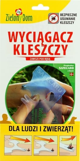 Wyciągacz kleszczy SafeCard Zielony Dom Zielony Dom