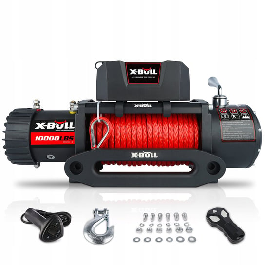 Wyciągarka X-Bull Winch 10000 lina syntetyczna 4,5T 24m 12V Off-Road quady Inna marka
