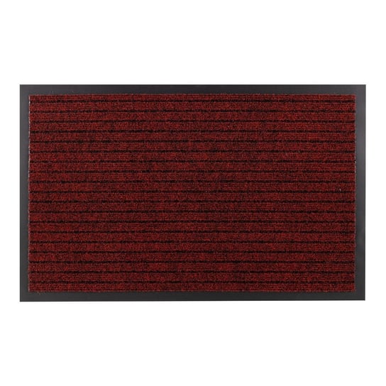 Wycieraczka DURA 3879 antypoślizgowa, zewnętrzna, wewnętrzna, na gumie - czerwony, 100x150 cm Dywany Łuszczów