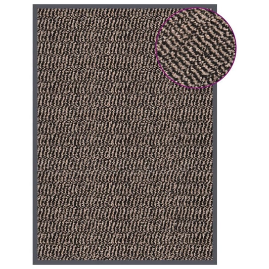Wycieraczka elastyczna, 40x60 cm, ciemny brąz Zakito Europe