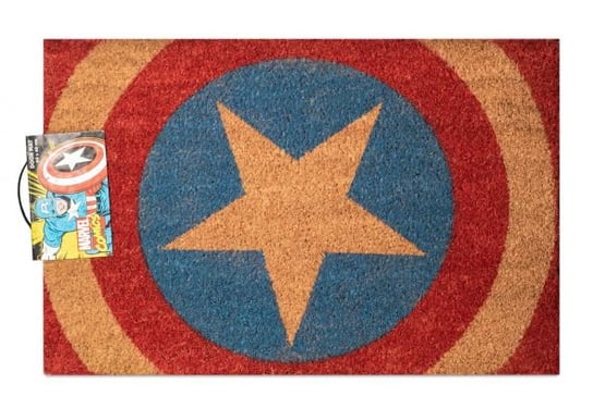 Wycieraczka GRUPOERIK Marvel Capitan America Shield, 60x40 cm Marvel