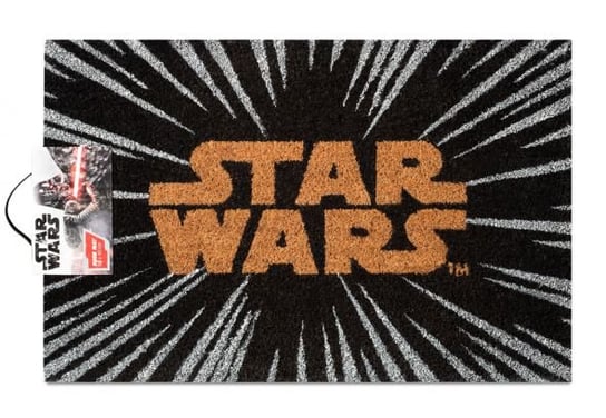 Wycieraczka GRUPOERIK Star Wars Logo, 60x40 cm Star Wars gwiezdne wojny