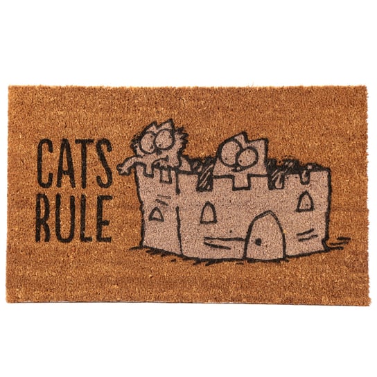 Wycieraczka KEMIŚ Kot Simona - Cats Rule, 2x75x46 cm KEMIŚ