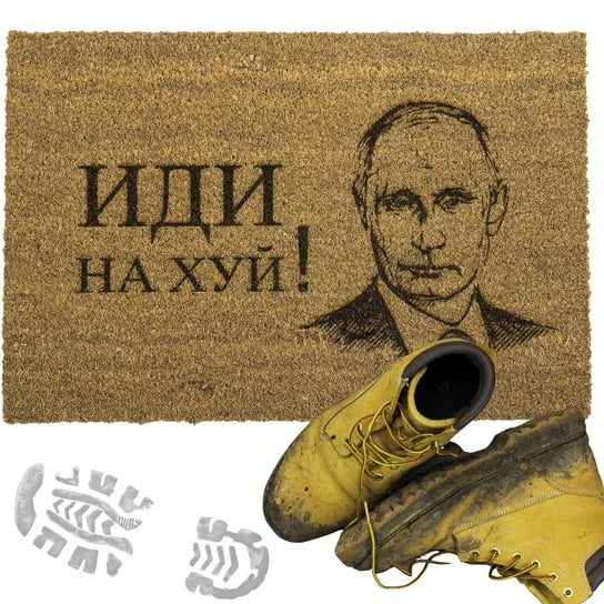 Wycieraczka Pod Drzwi Wytrzyj Buty O Putina Kokos decortrend