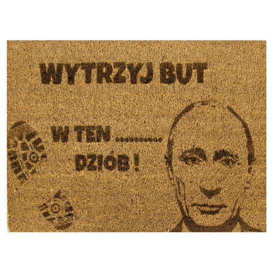 WYCIERACZKA POD DRZWI WYTRZYJ BUTY O PUTINA KOKOS decortrend