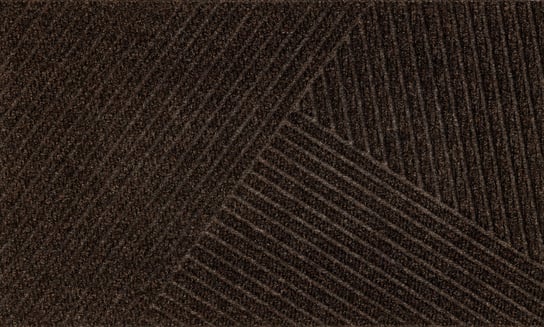 Wycieraczka przed drzwi - Stripes Dark Brown 45CM X 75CM Inna marka