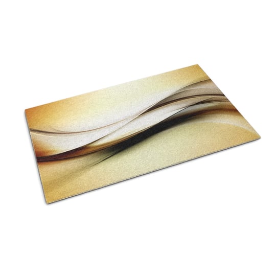 Wycieraczka Tekstylna Podłogowa z Gumowym Spodem  150x100 cm - Złote Linie Coloray