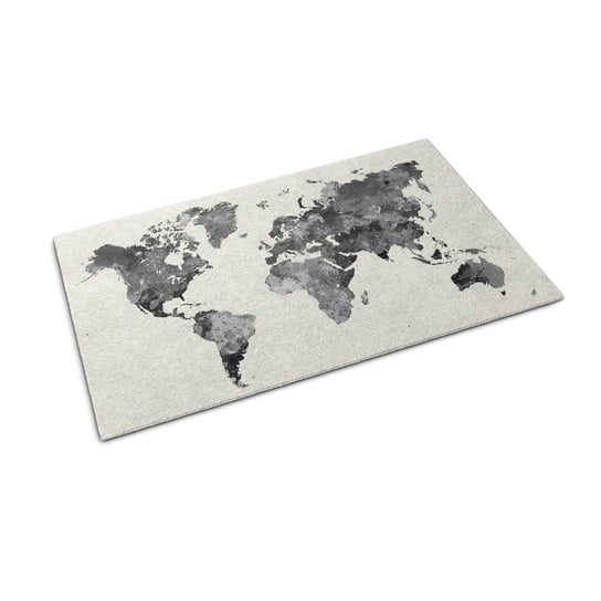 Wycieraczka wejściowa - 60x40 cm - Mapa świata Tulup