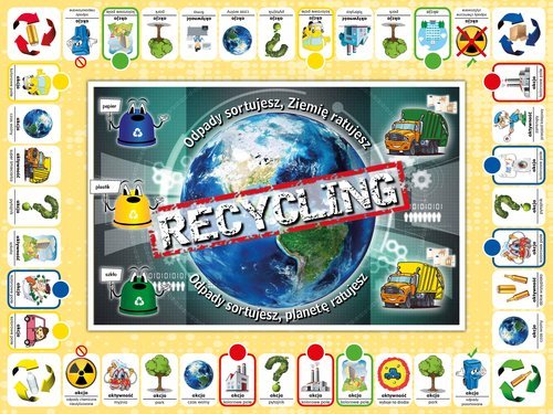 Wydawnictwo Arystoteles, gra edukacyjna Recycling Wydawnictwo Arystoteles
