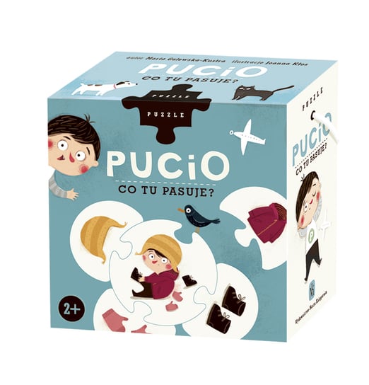 Wydawnictwo Nasza Księgarnia, puzzle, Pucio: Co tu pasuje?, 25 el. Nasza Księgarnia