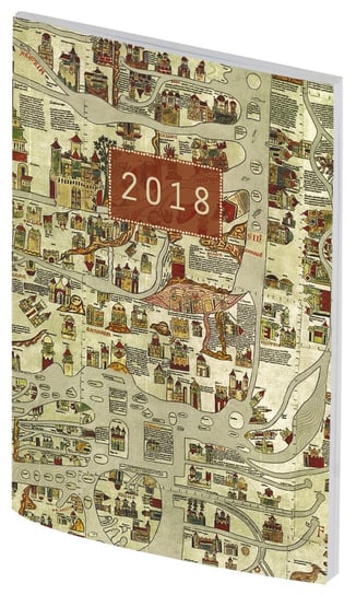 Wydawnictwo Wokół Nas, kalendarz książkowy 2018, Mapa wydawnictwo Wokół nas
