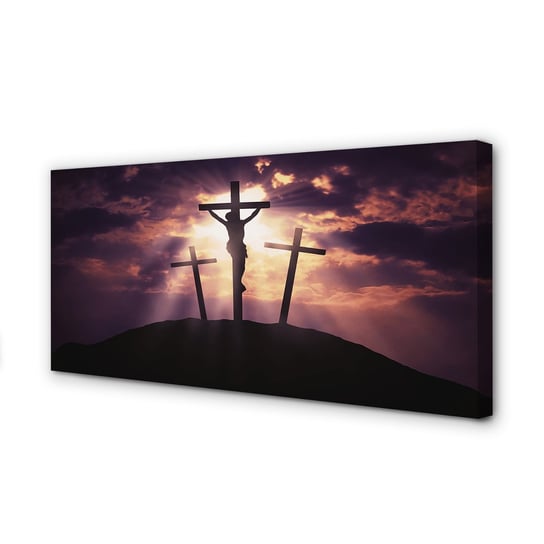 Wydruk na płótnie canvas TULUP Jezus krzyż, 100x50 cm cm Tulup