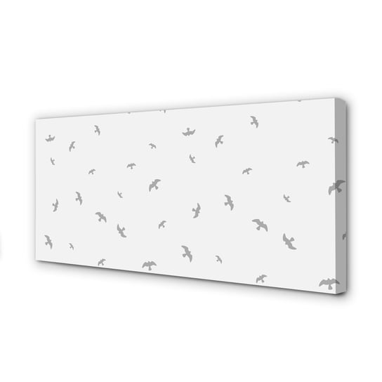 Wydruk na płótnie canvas TULUP Szare ptaki, 100x50 cm cm Tulup