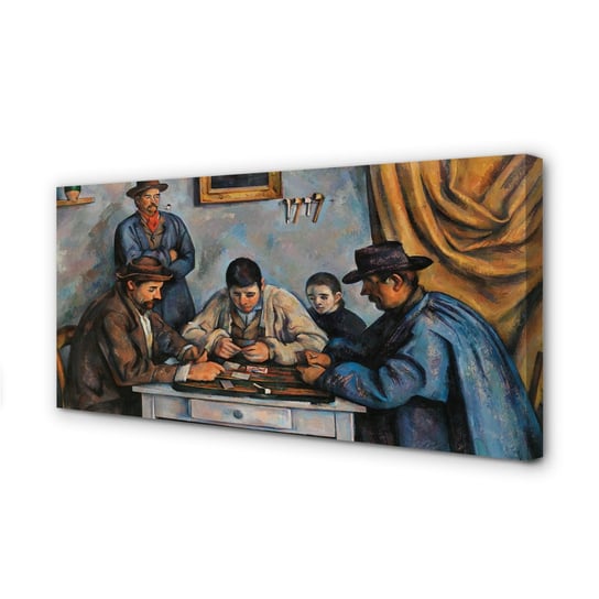 Wydruk na płótnie dekor Sztuka gra w karty, 100x50 cm cm Tulup