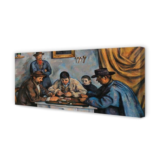 Wydruk na płótnie dekor Sztuka gra w karty, 125x50 cm Tulup