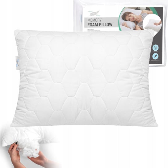 Wygodna poduszka antyalergiczna do spania 40x60 Medi Sleep