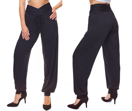 Wygodne spodnie alladynki damskie luźne haremki sportowe na jogę, 2XL/3XL Inna marka