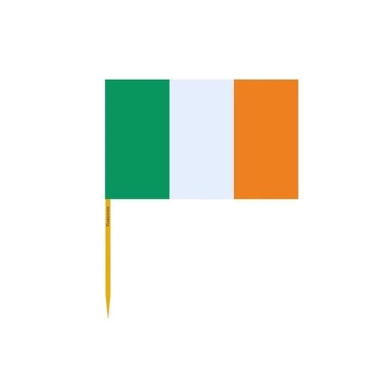 Wykałaczki Flaga Irlandii w opakowaniach po 100 sztuk o długości 12cm Inny producent (majster PL)