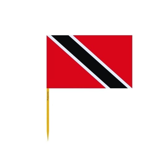 Wykałaczki Flaga Trynidadu i Tobago w zestawach po 100 sztuk, długość 12cm Inny producent (majster PL)