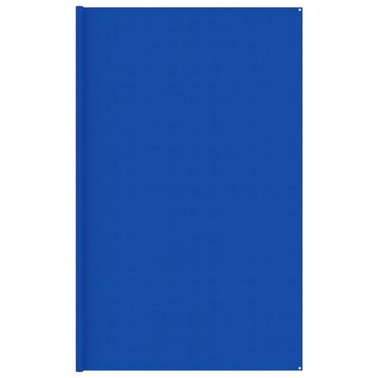 Wykładzina do namiotu, 400x700 cm, niebieska, HDPE vidaXL
