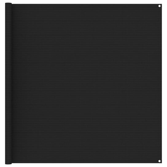 Wykładzina kempingowa HDPE 250x200 cm, czarna Inna marka