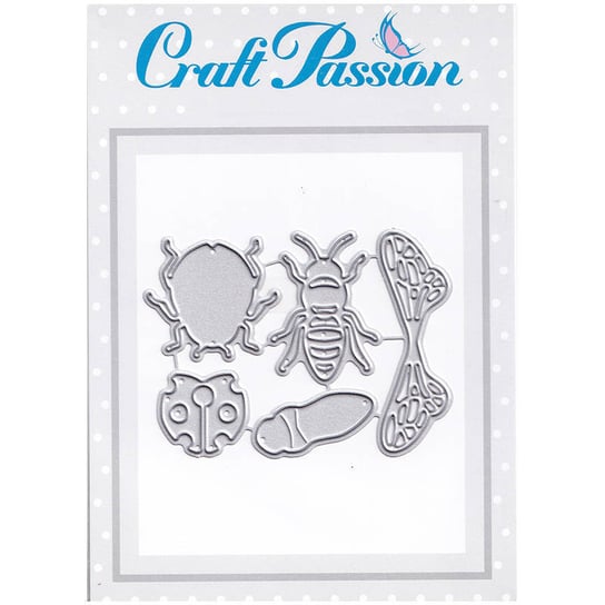 Wykrojnik do papieru Craft Passion - Biedronka i pszczoła Craft Passion