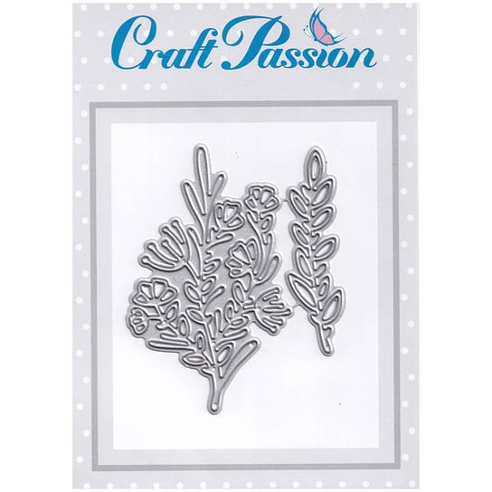 Wykrojnik do papieru Craft Passion - Gałązka z kwiatami #2 Craft Passion