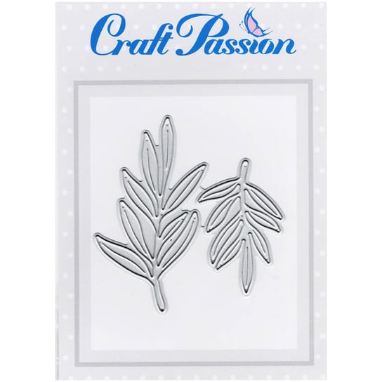Wykrojnik do papieru Craft Passion - Gałązki oliwne Craft Passion