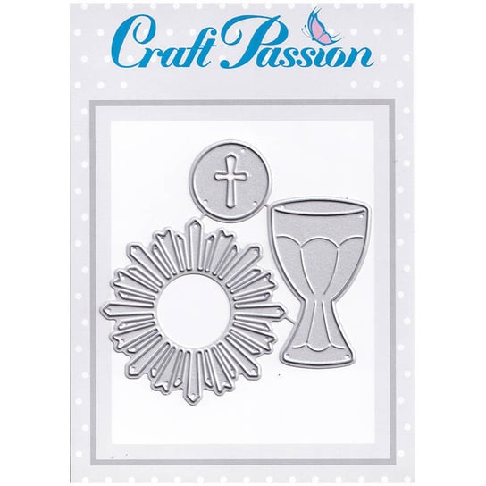 Wykrojnik do papieru Craft Passion - Kielich i hostia Craft Passion