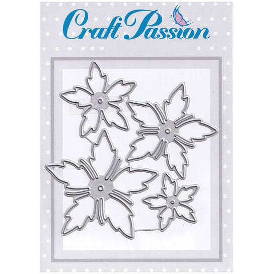 Wykrojnik do papieru Craft Passion - Listki pod kwiatki do pączków Craft Passion