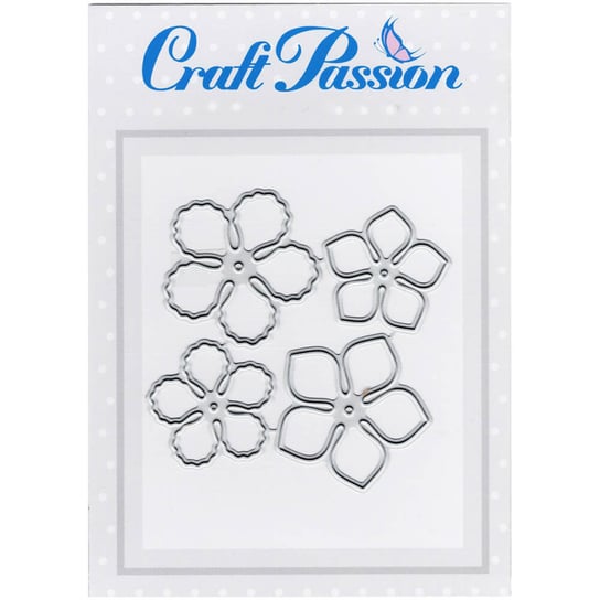 Wykrojnik do papieru Craft Passion - Małe kwiaty #11 i #13 Craft Passion