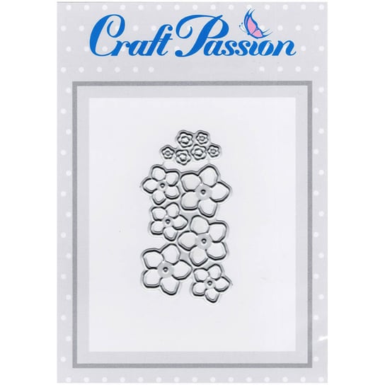 Wykrojnik do papieru Craft Passion - Niezapominajki Craft Passion