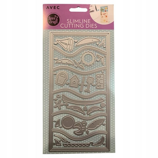 Wykrojnik Matryce Do Wycinania Szablon Slimline Cutting Dies 10 X 21Cm Avec Avec