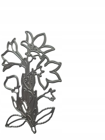 Wykrojniki szablony do scrapbookingu kwiat 1 szt Inna marka