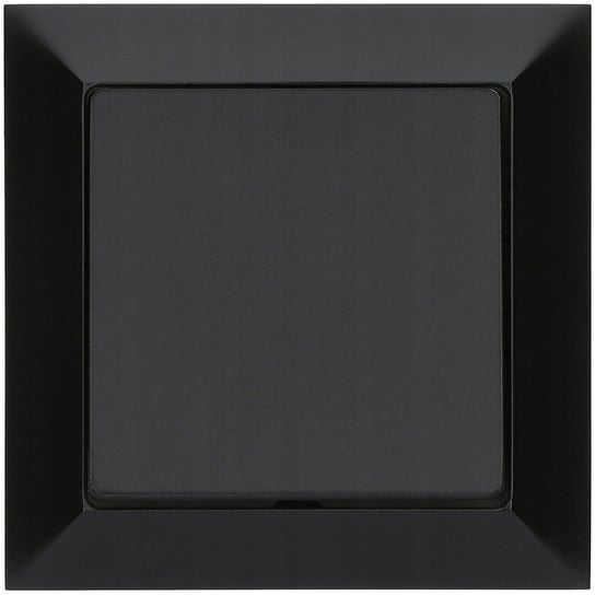 Wyłącznik krzyżowy podświetlany PREMIUM czarny mat TIMEX-ELEKTRO