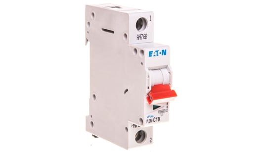 Wyłącznik nadprądowy 1P C 10A 10kA AC PLSM-C10-MW 242202 Eaton