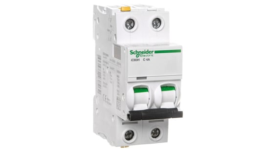 Wyłącznik nadprądowy 2P C 4A 10kA AC iC60H-C4-2 A9F07204 Schneider Electric