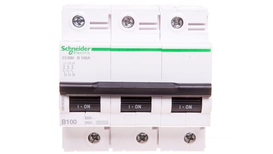 Wyłącznik nadprądowy 3P B 100A 6kA AC C120N A9N18350 Schneider Electric