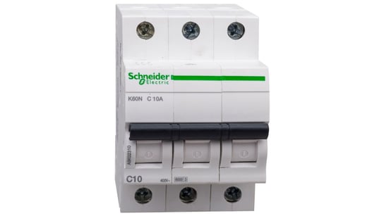 Wyłącznik nadprądowy 3P C 10A 6kA AC K60N A9K02310 Schneider Electric