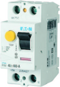 Wyłącznik różnicowoprądowy 2-biegunowy PFIM-40/2/003-MW Eaton