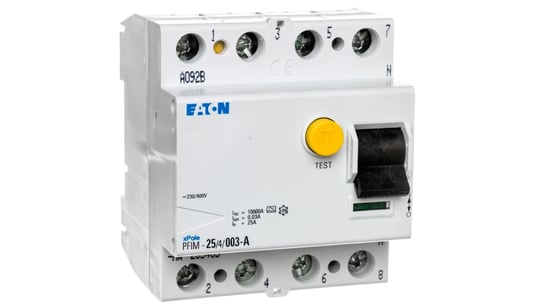 Wyłącznik różnicowoprądowy 4P 25A 0,03A typ A PFIM-25/4/003-A-MW 235435 Eaton