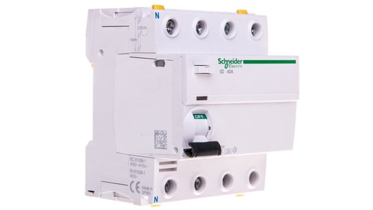 Wyłącznik różnicowoprądowy 4P 40A 0,3A typ A iID A9Z24440 Schneider Electric