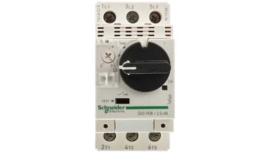 Wyłącznik silnikowy 3P 1,5kW 2,5-4A GV2P08 Schneider Electric